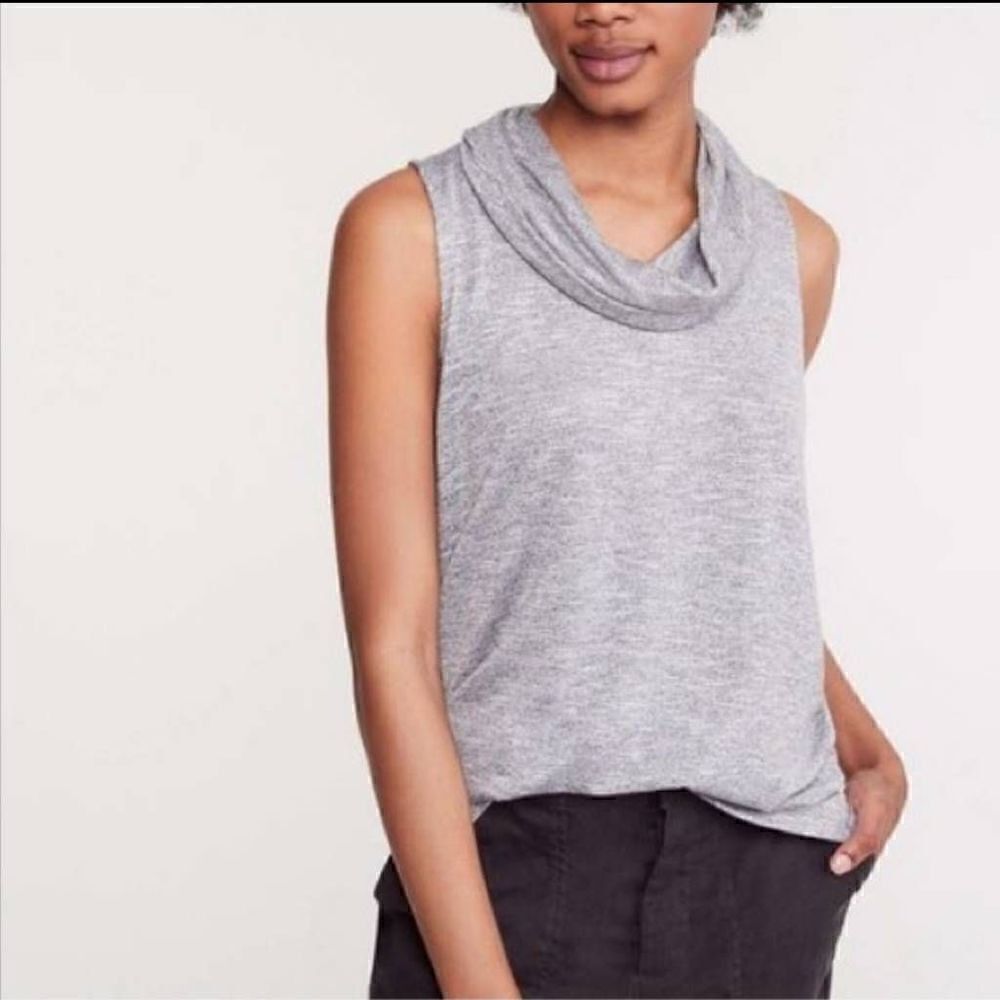 Lou & Grey LOFT cowl neck tunic tank